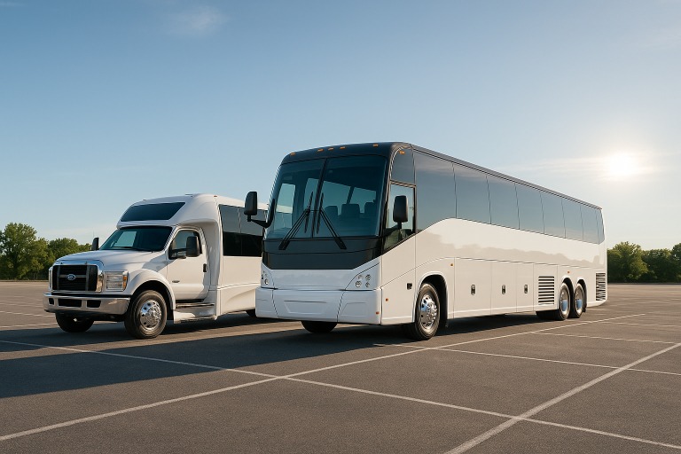 Charter Bus in Gresham