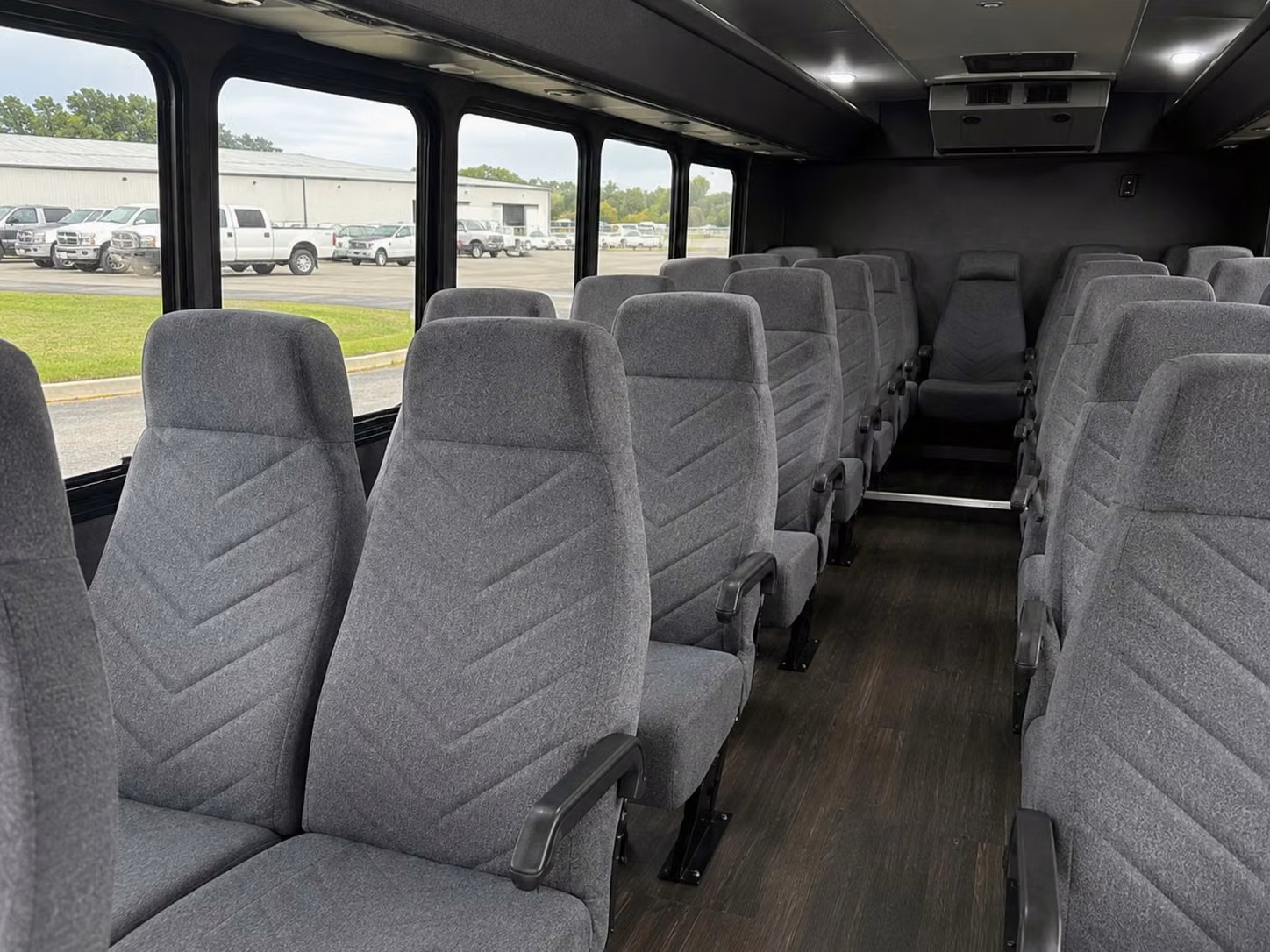 20 passenger minibus inside