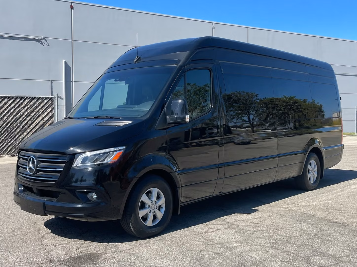 sprinter van with driver